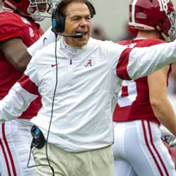 Alabama Gets Majority of Betting Handle in Iron Bowl